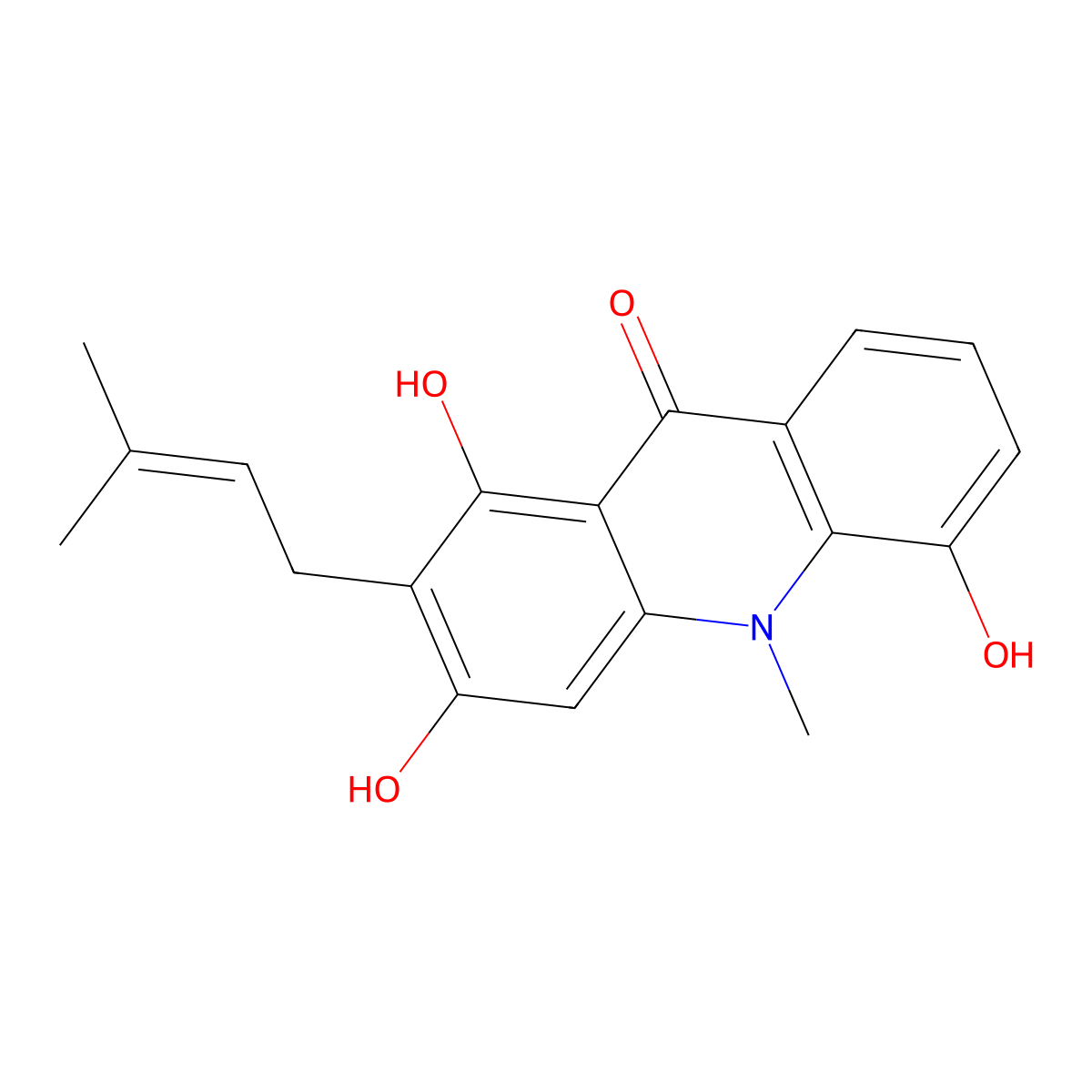Junosine molecular structure, CAS 103956-34-9