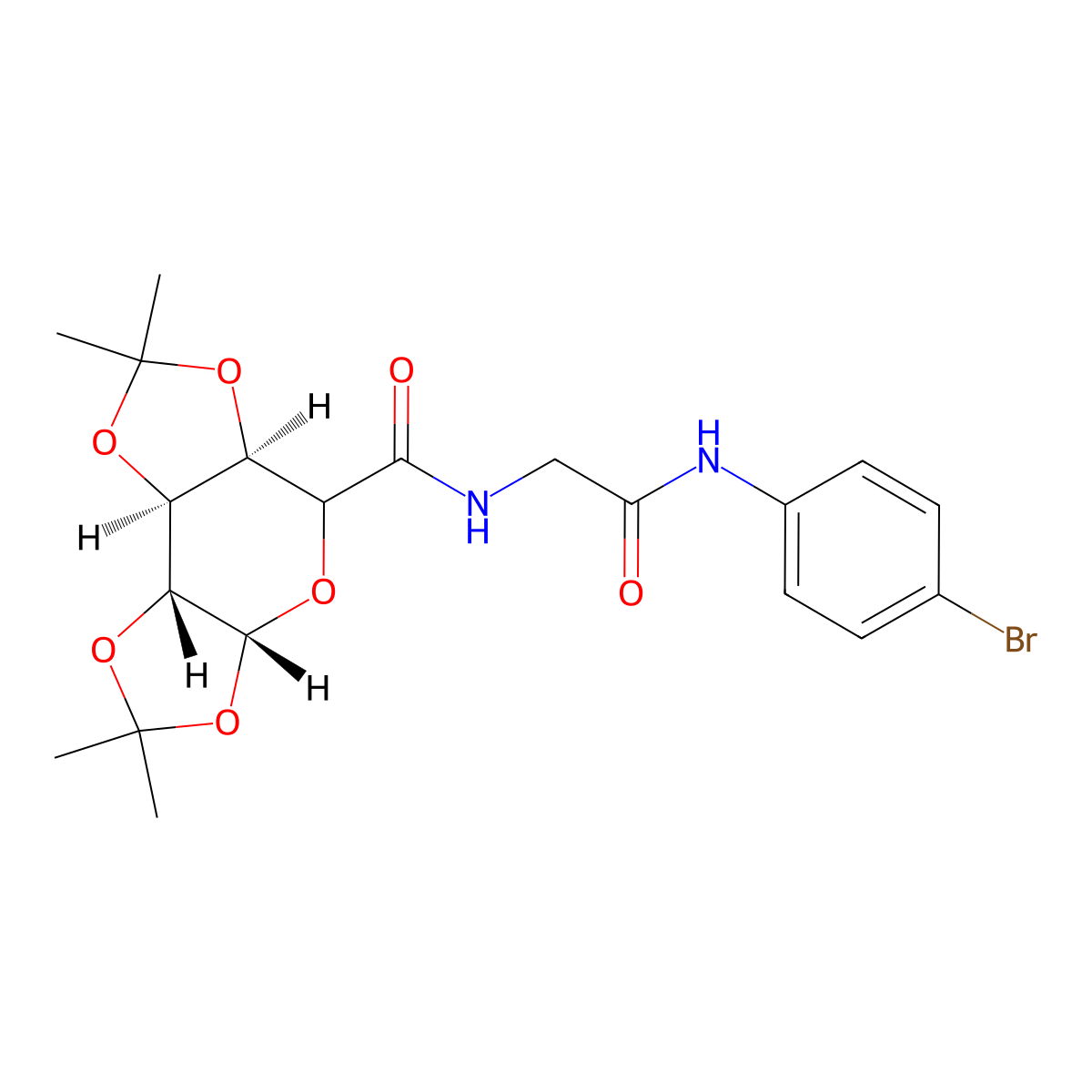 C20H25BrN2O7 molecular structure, CAS 1039560-87-6