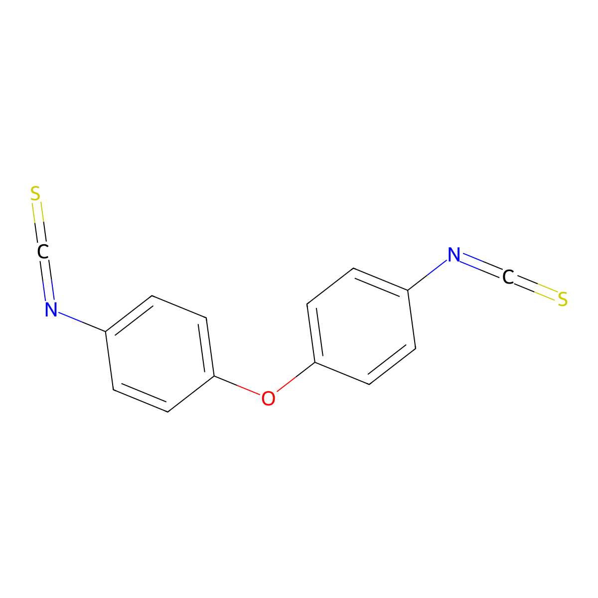 4-Isothiocyanatophenyl ether molecular structure, CAS 10396-05-1