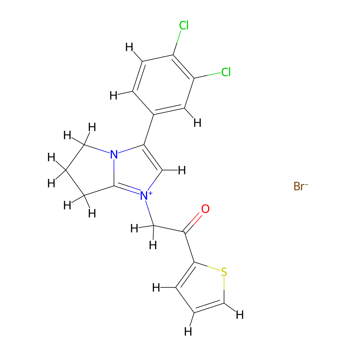 C18H15BrCl2N2OS molecular structure, CAS 1039631-46-3