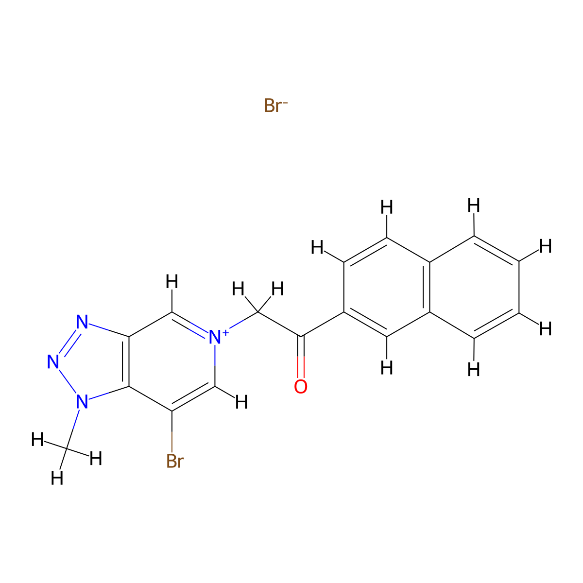 C18H14Br2N4O molecular structure, CAS 1039674-24-2