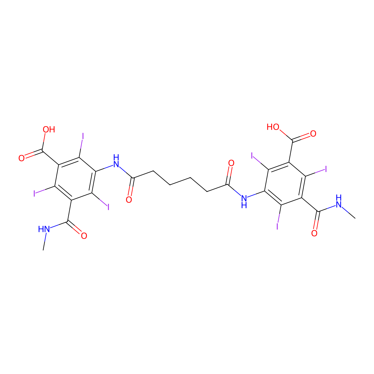 Iocarmic Acid molecular structure, CAS 10397-75-8