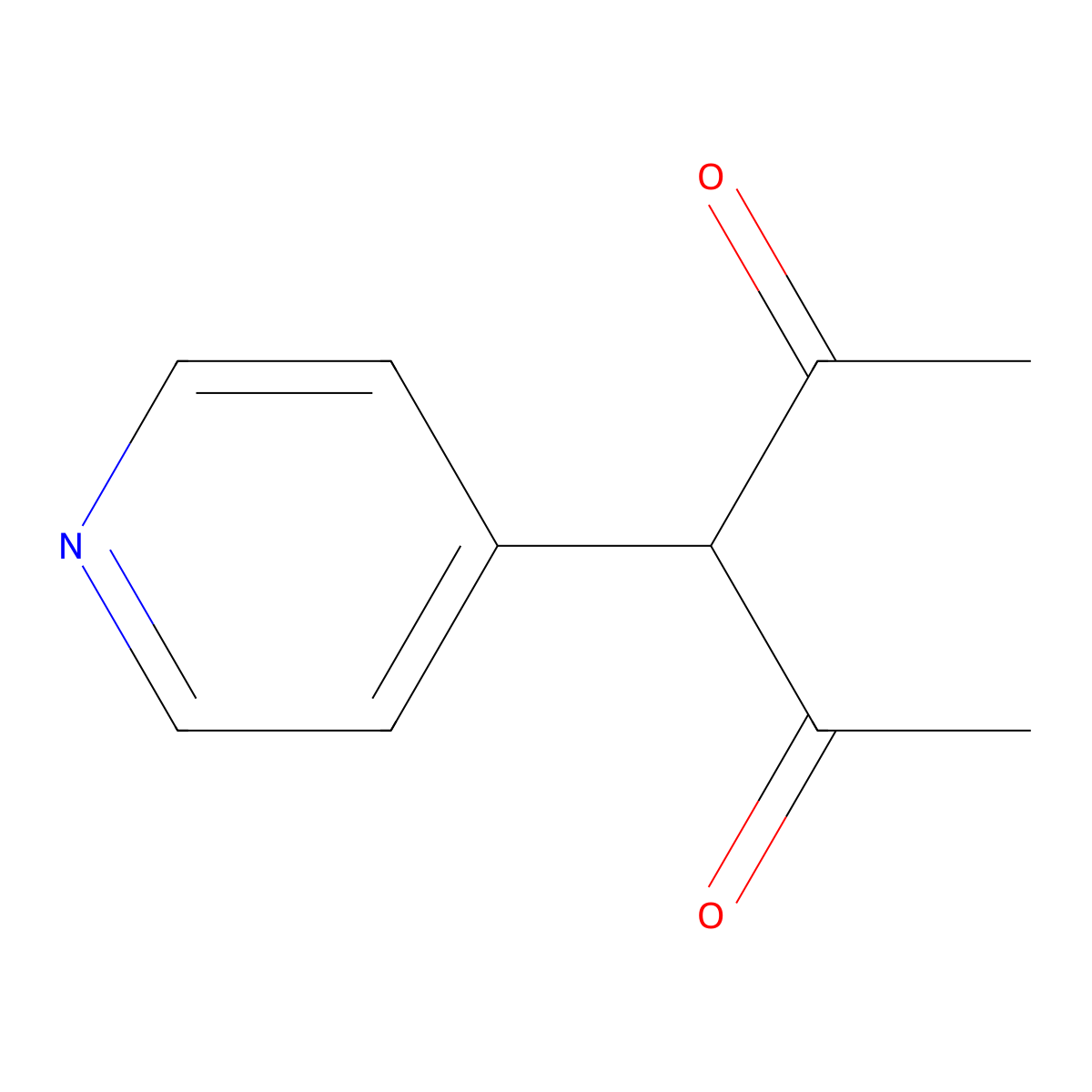 3-(Pyridin-4-yl)pentane-2,4-dione molecular structure, CAS 103977-47-5