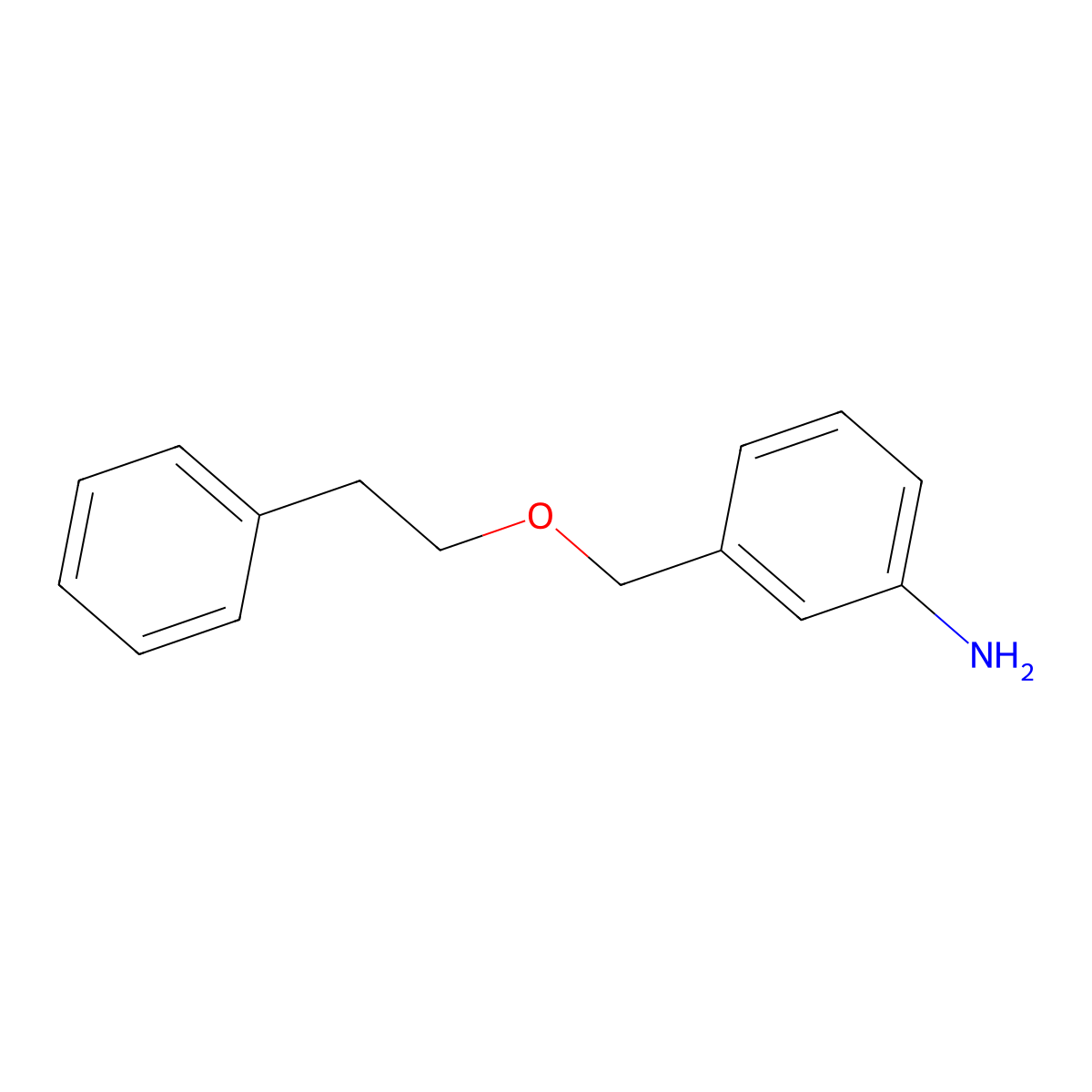 3-[(2-Phenylethoxy)methyl]aniline molecular structure, CAS 1039862-68-4