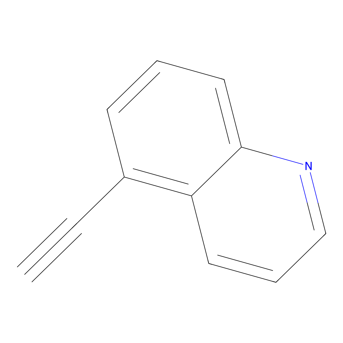 5-Ethynylquinoline molecular structure, CAS 103987-79-7