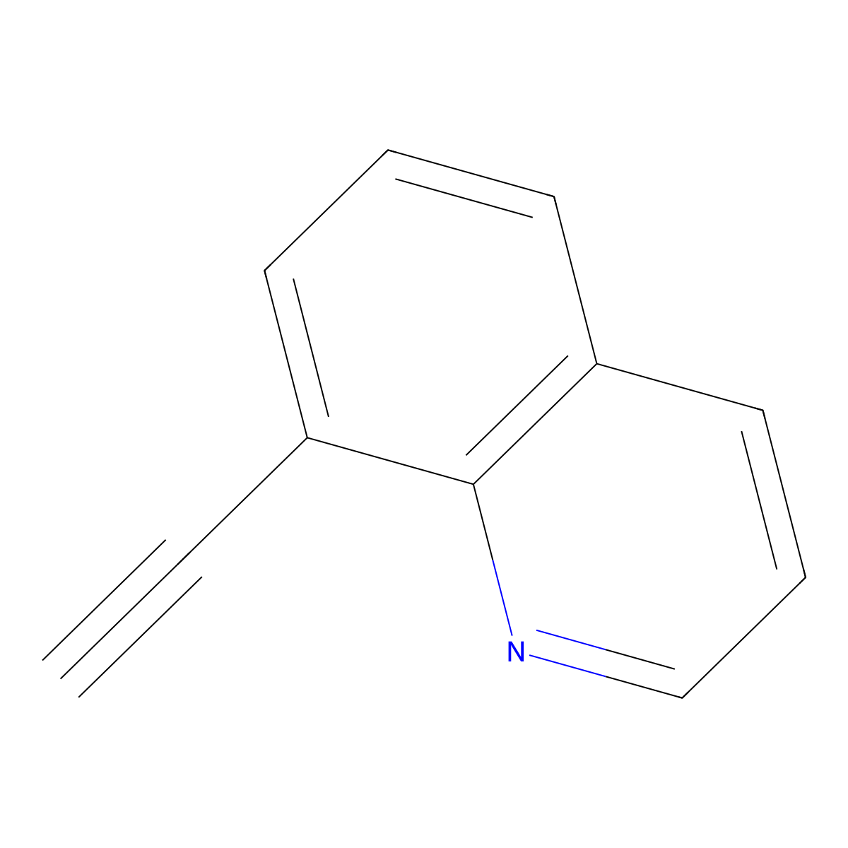 8-Ethynylquinoline molecular structure, CAS 103987-81-1