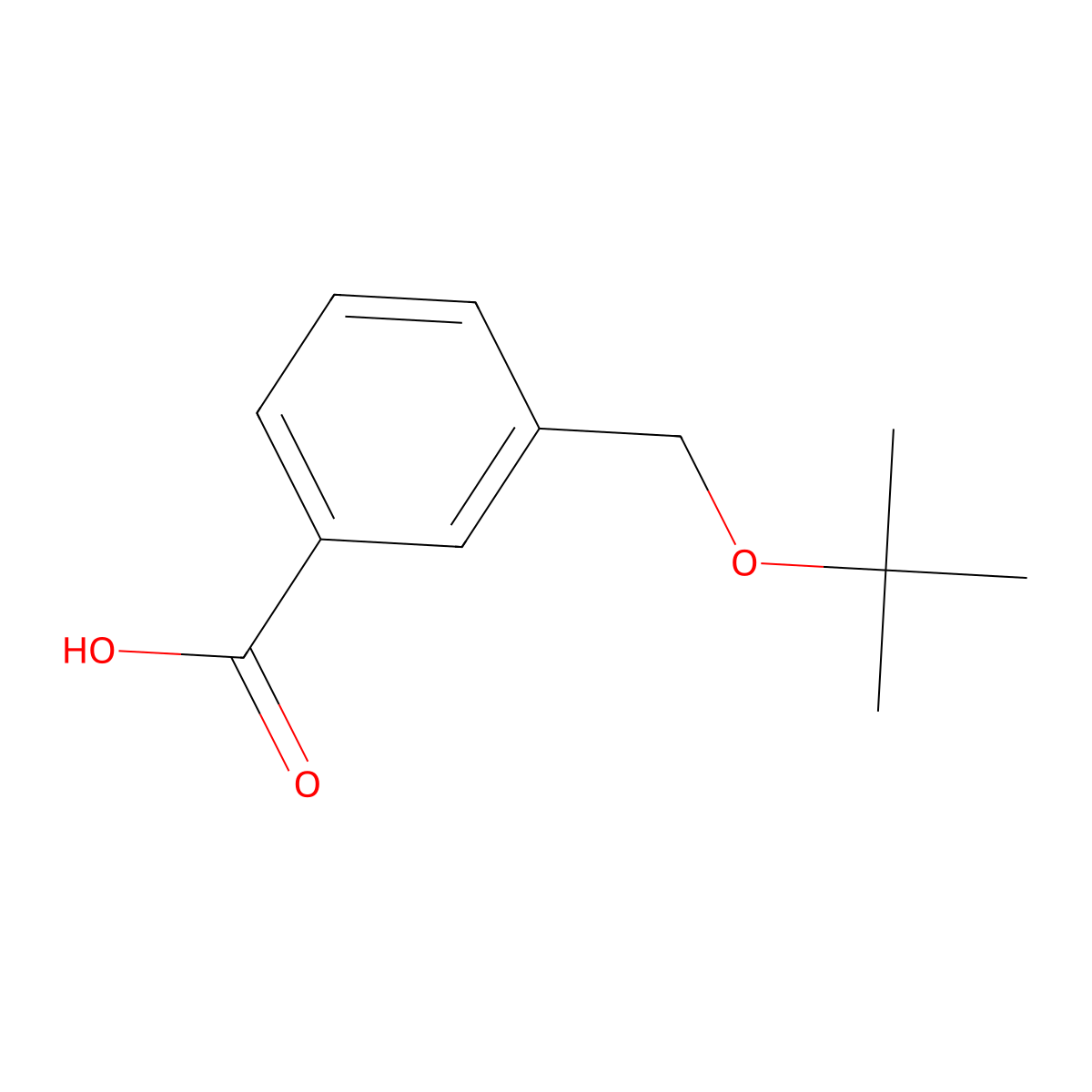 3-[(Tert-butoxy)methyl]benzoic acid molecular structure, CAS 1039921-18-0