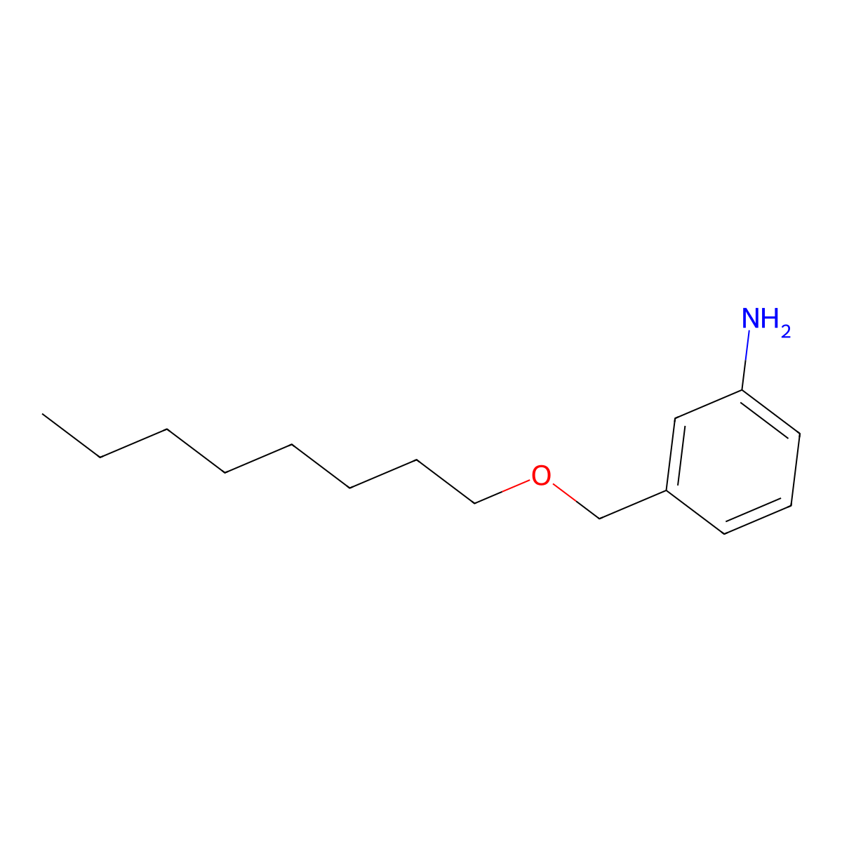3-[(Octyloxy)methyl]aniline molecular structure, CAS 1039933-71-5