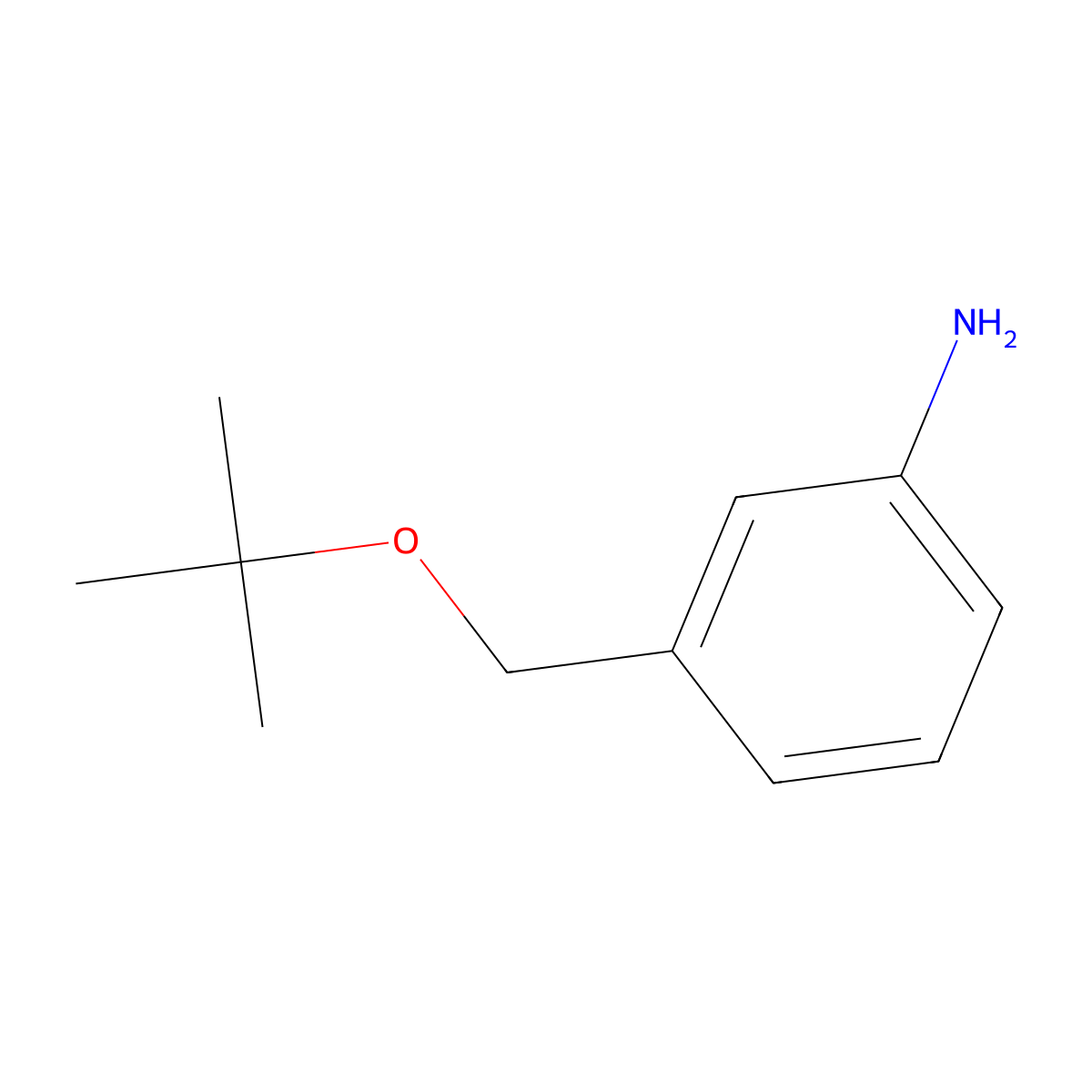3-[(Tert-butoxy)methyl]aniline molecular structure, CAS 1039946-12-7