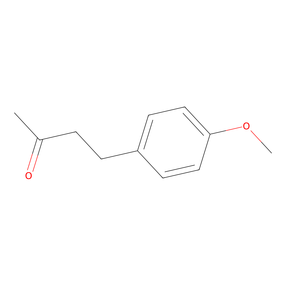 Anisylacetone molecular structure, CAS 104-20-1