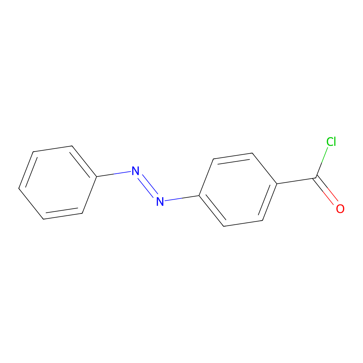 4-Phenylazobenzoyl chloride molecular structure, CAS 104-24-5