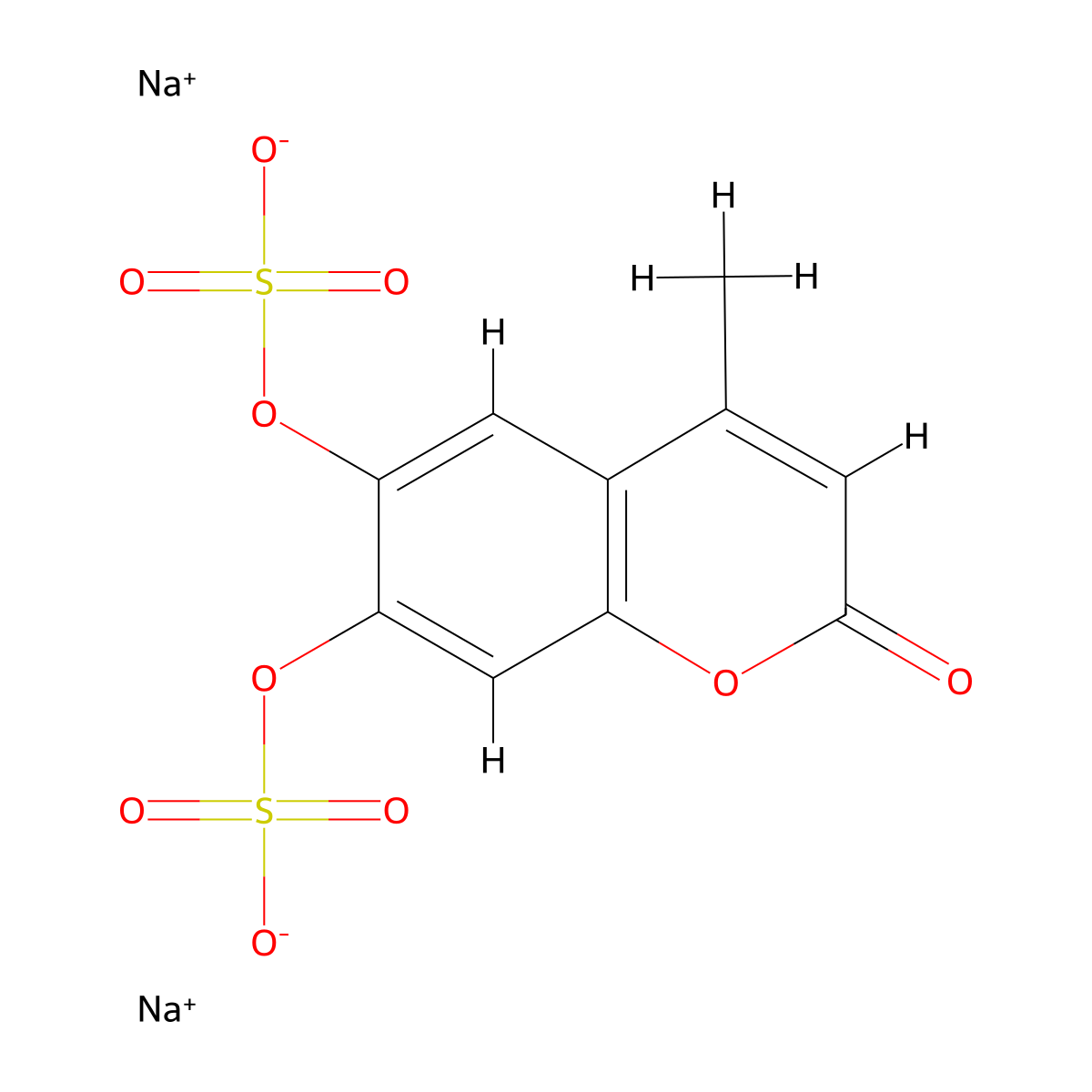Sulmarin disodium molecular structure, CAS 1040-23-9