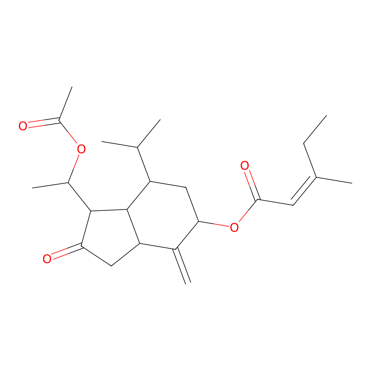 Tussilagone molecular structure, CAS 104012-37-5