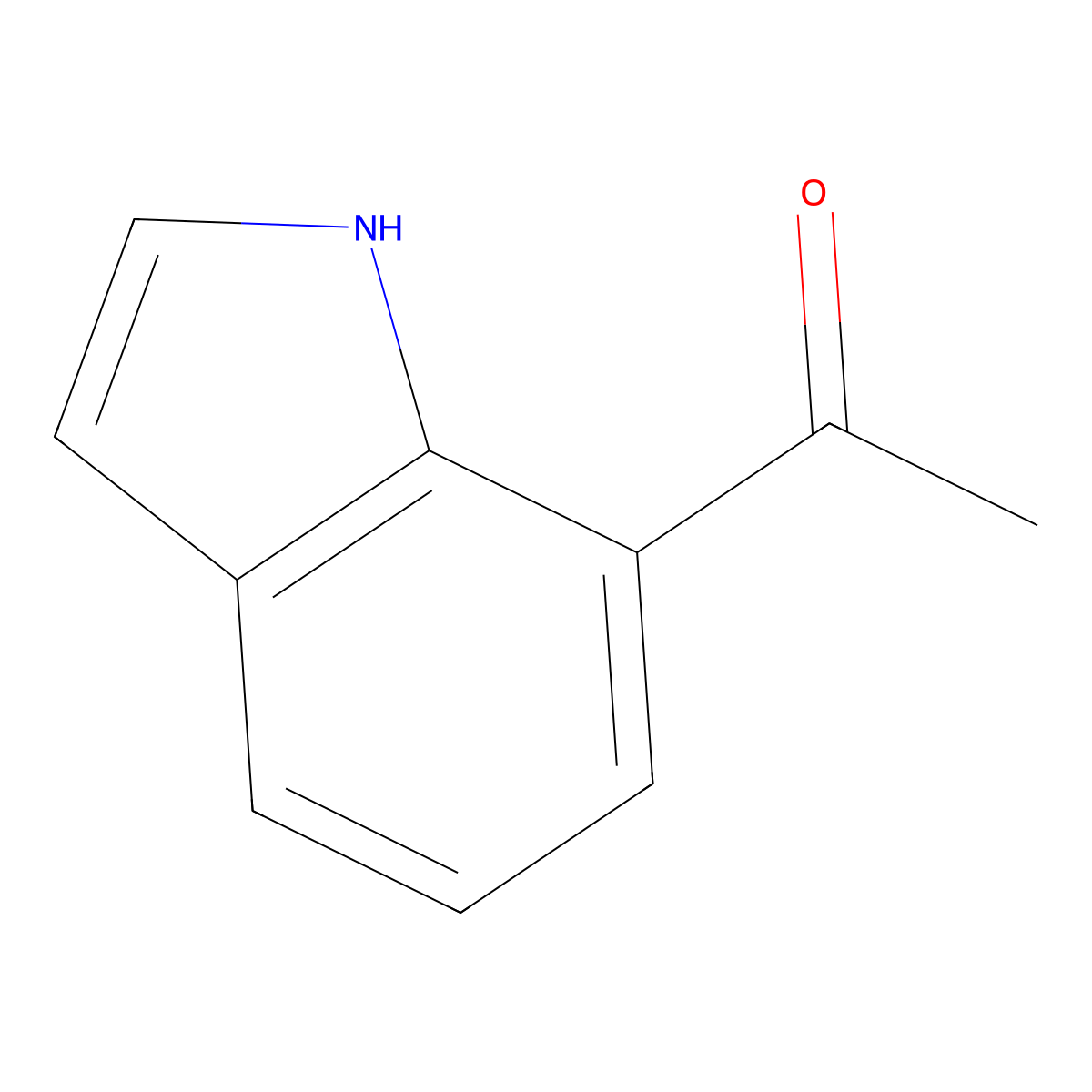1-(1H-indol-7-yl)ethanone molecular structure, CAS 104019-20-7