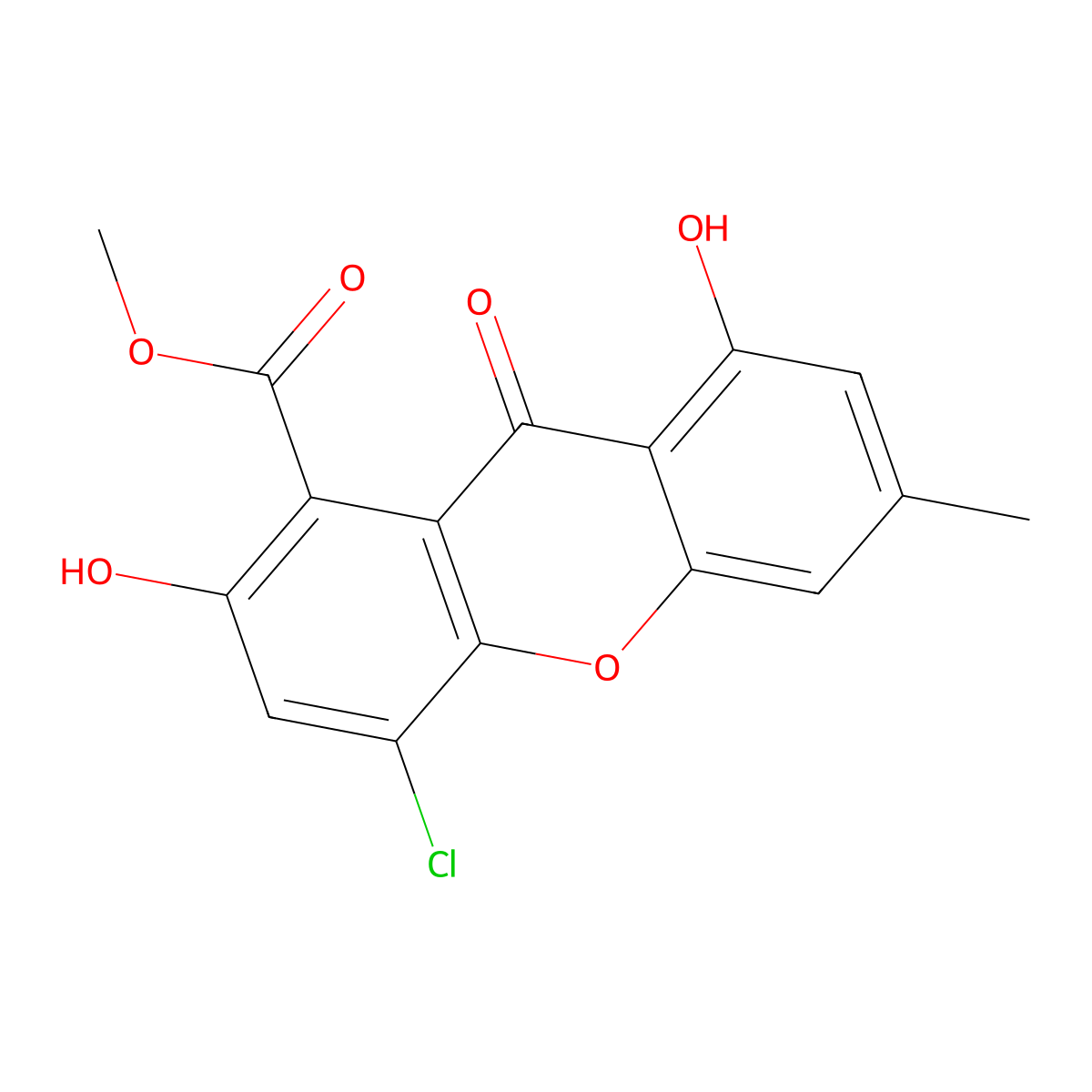 4-Chloropinselin molecular structure, CAS 104022-83-5