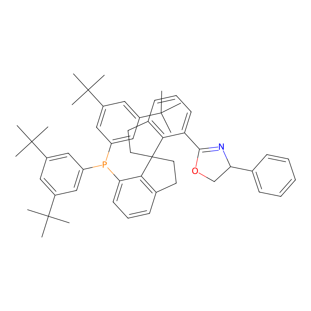 (Sa,S)-DTB-Ph-SIPHOX molecular structure, CAS 1040274-12-1