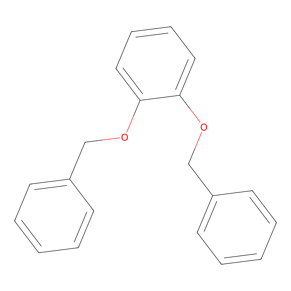 1,2-Bis(benzyloxy)benzene molecular structure, CAS 10403-73-3