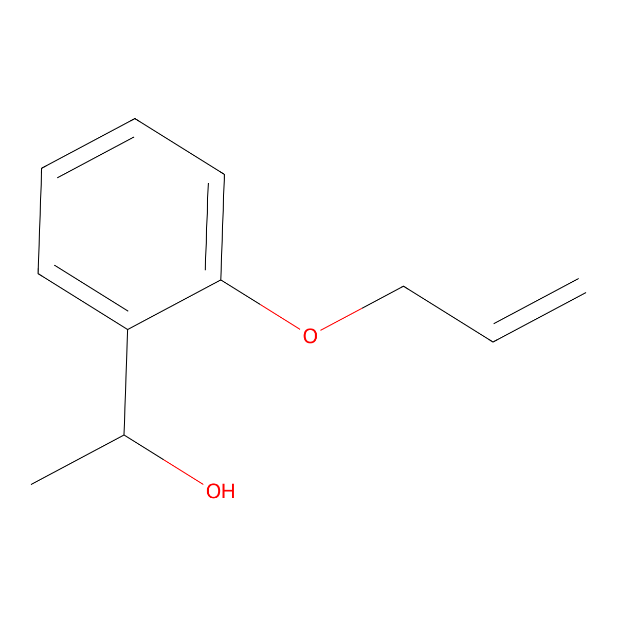 1-(2-(Allyloxy)phenyl)ethanol molecular structure, CAS 104037-26-5