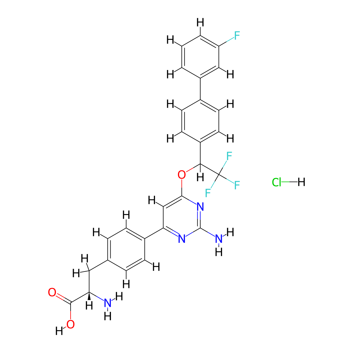 LP533401 hcl molecular structure, CAS 1040526-12-2