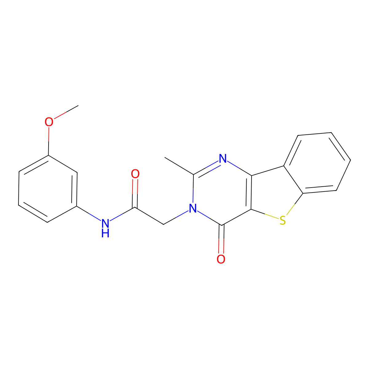 N-(3-methoxyphenyl)-2-{4-methyl-6-oxo-8-thia-3,5-diazatricyclo[7.4.0.0^{2,7}]trideca-1(13),2(7),3,9,11-pentaen-5-yl}acetamide molecular structure, CAS 1040669-87-1
