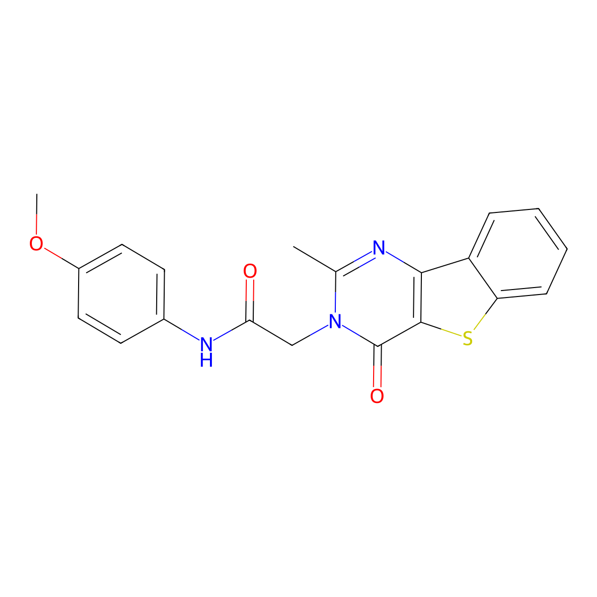 N-(4-methoxyphenyl)-2-{4-methyl-6-oxo-8-thia-3,5-diazatricyclo[7.4.0.0^{2,7}]trideca-1(13),2(7),3,9,11-pentaen-5-yl}acetamide molecular structure, CAS 1040678-27-0