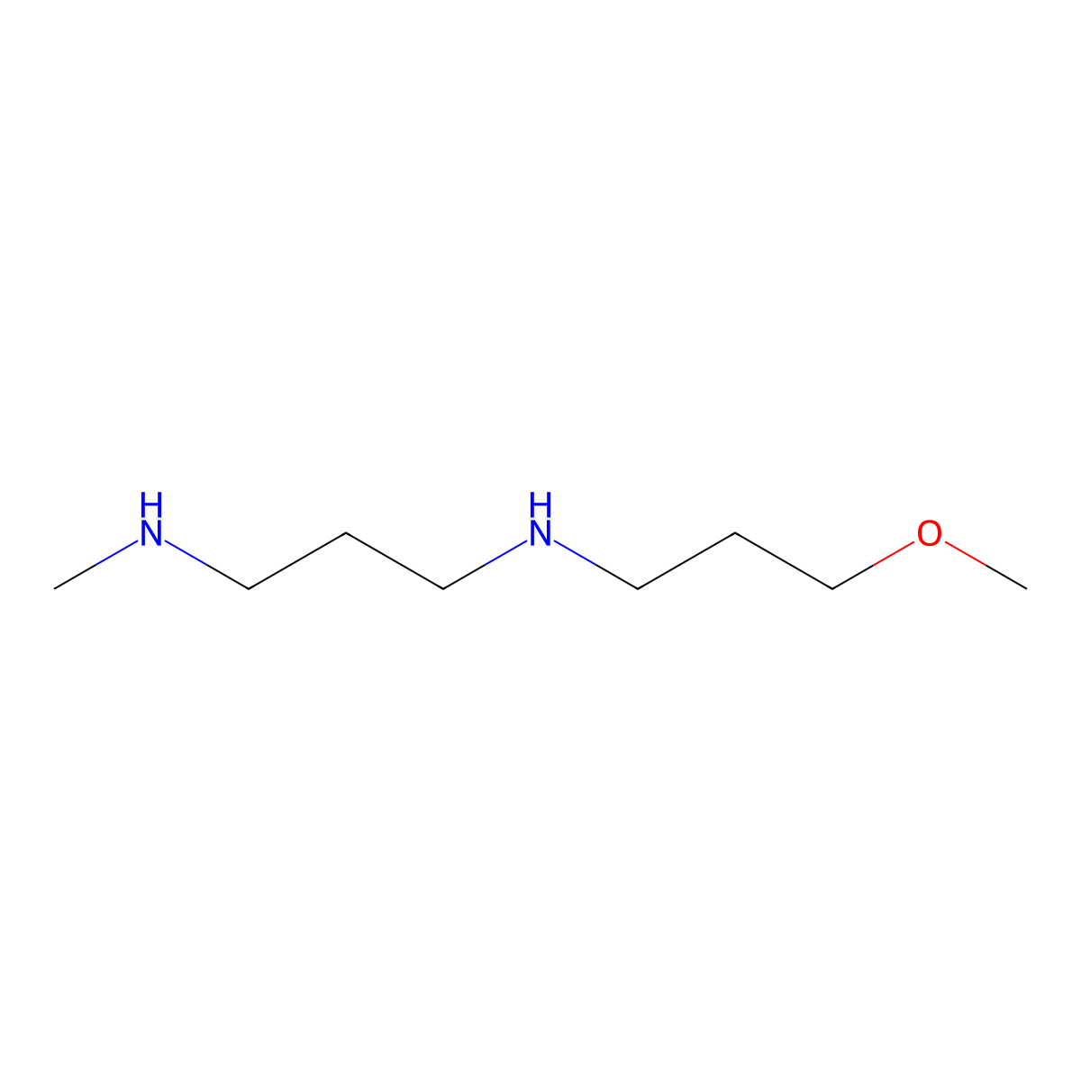 N1-(3-Methoxypropyl)-N3-methyl-1,3-propanediamine molecular structure, CAS 1040693-19-3