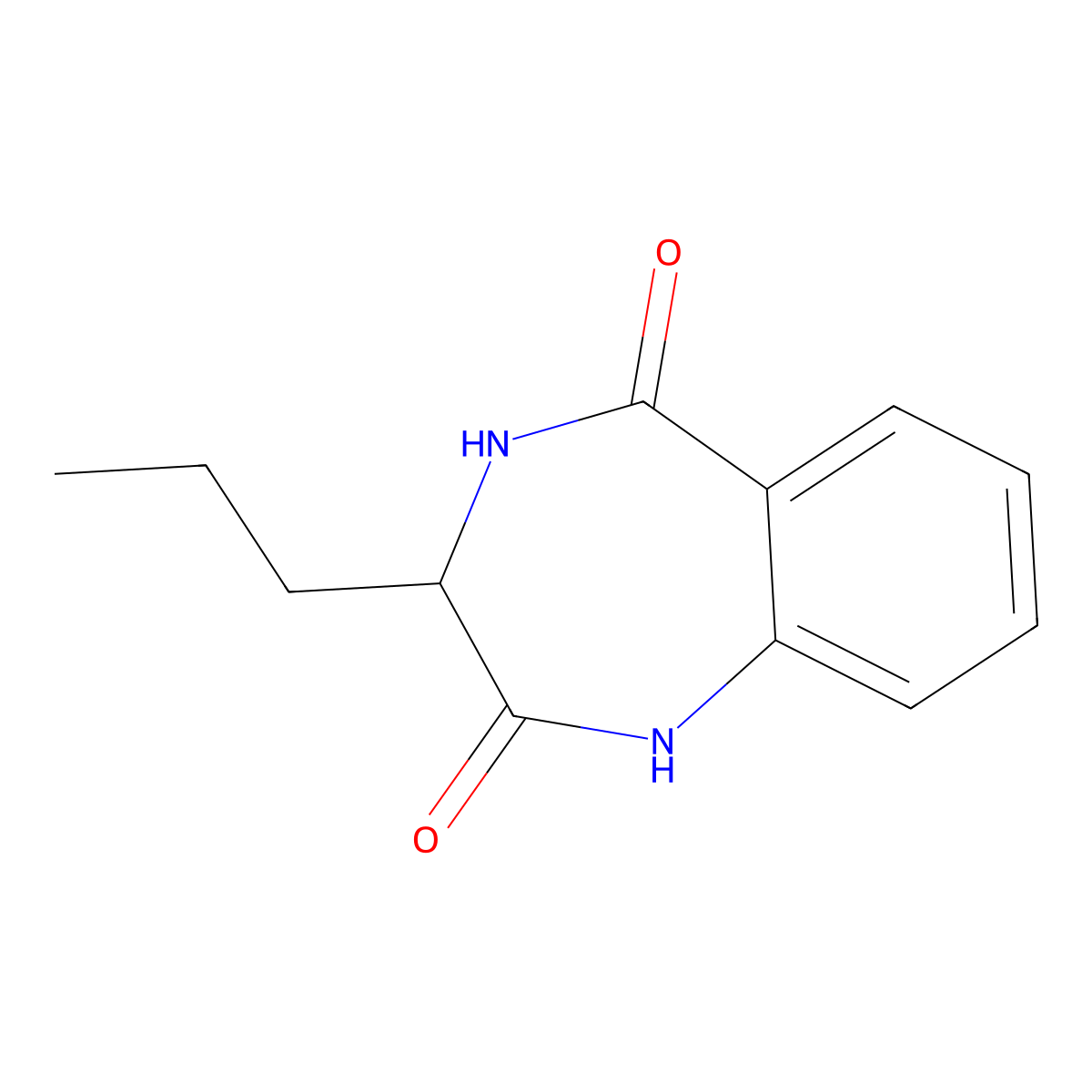 3-propyl-3,4-dihydro-1H-benzo[e][1,4]diazepine-2,5-dione molecular structure, CAS 1040715-76-1