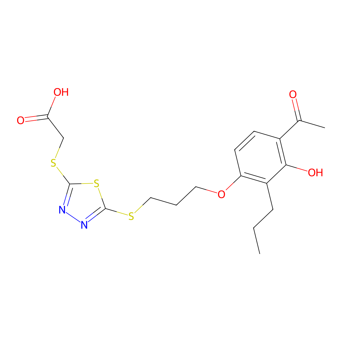 YM 16638 molecular structure, CAS 104073-72-5