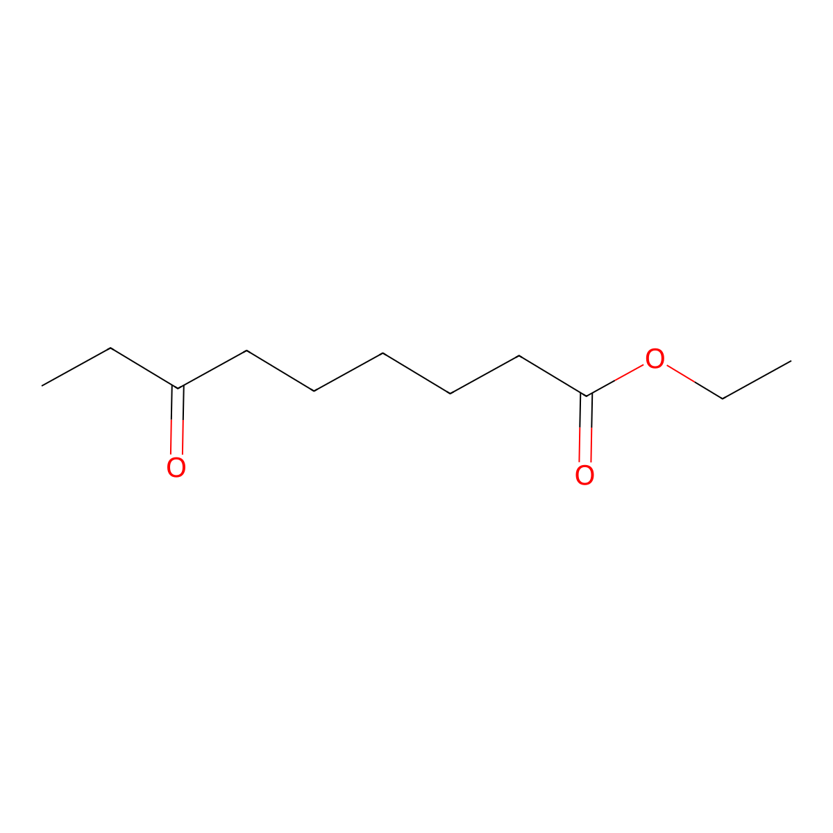 Ethyl 7-oxononanoate molecular structure, CAS 104092-78-6
