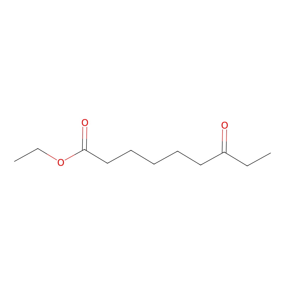 Ethyl 7-oxononanoate molecular structure, CAS 104092-78-6