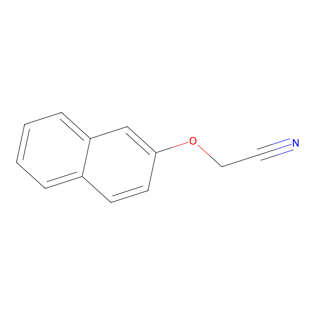2-(Naphthalen-2-yloxy)acetonitrile molecular structure, CAS 104097-35-0
