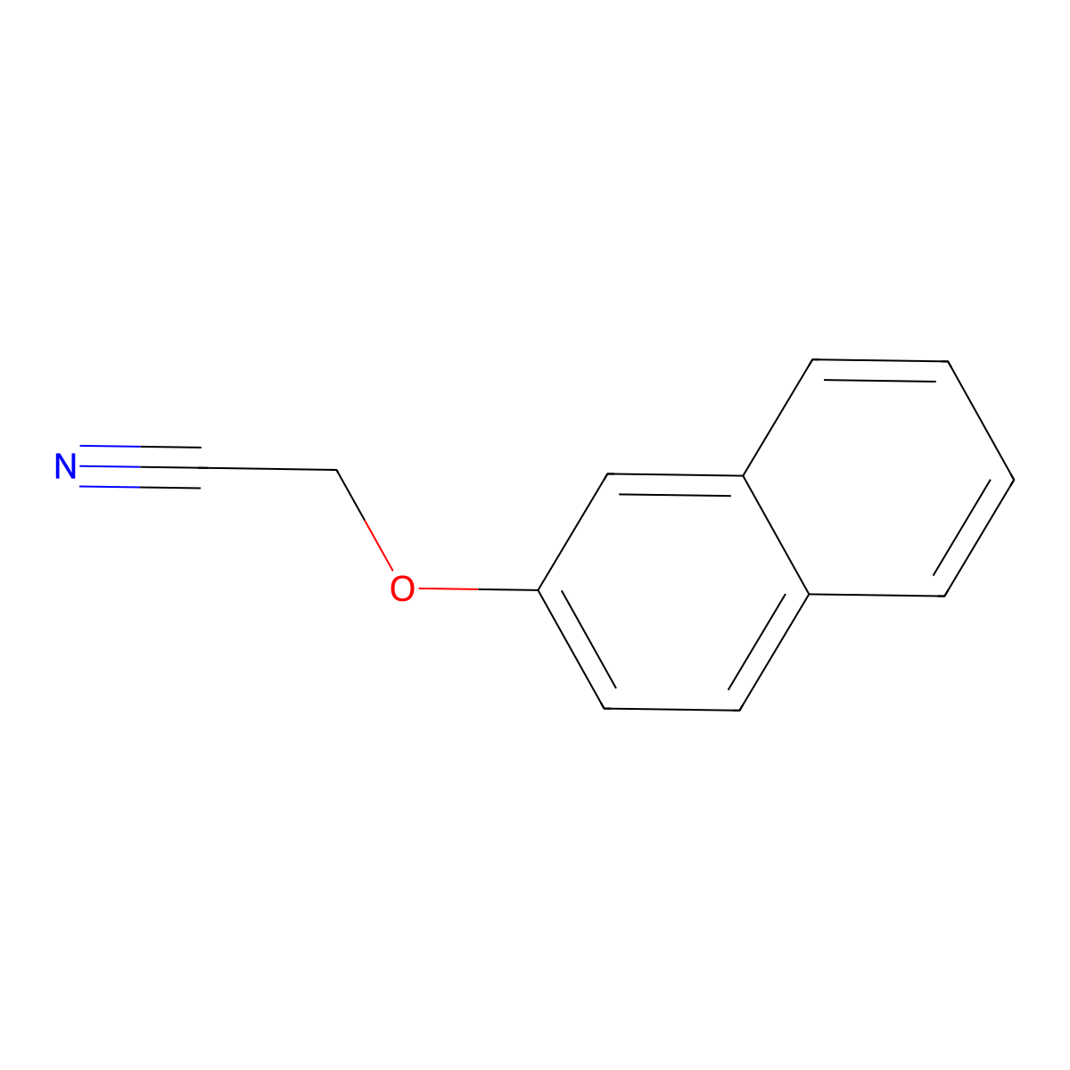 2-(Naphthalen-2-yloxy)acetonitrile molecular structure, CAS 104097-35-0