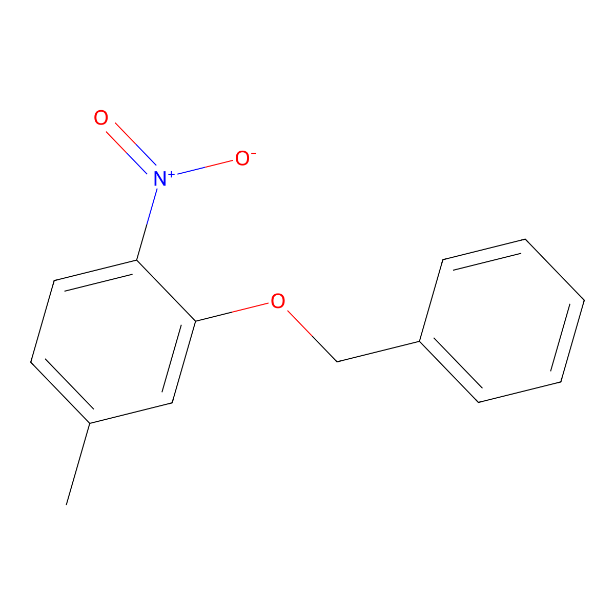 2-(Benzyloxy)-4-methyl-1-nitrobenzene molecular structure, CAS 104102-98-9