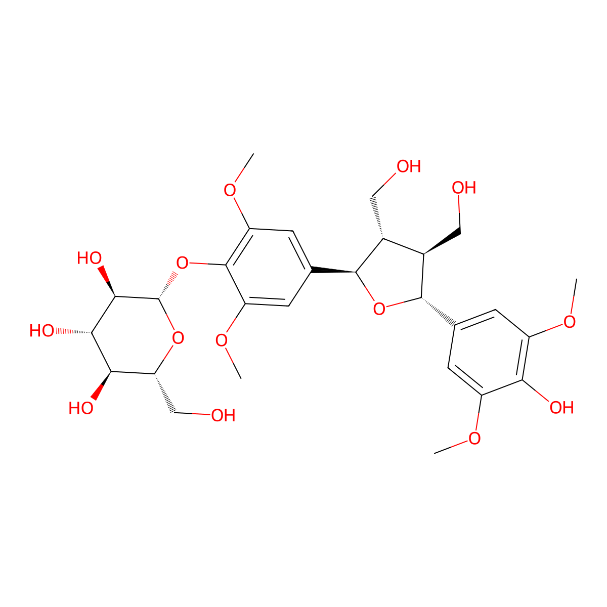 Foliachinenoside C molecular structure, CAS 1041180-87-3