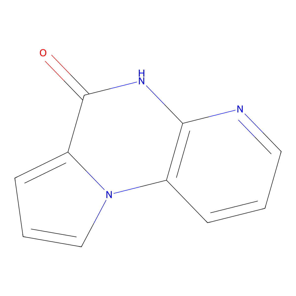 Pyrido[2,3-e]pyrrolo[1,2-a]pyrazin-6(5H)-one molecular structure, CAS 104149-51-1
