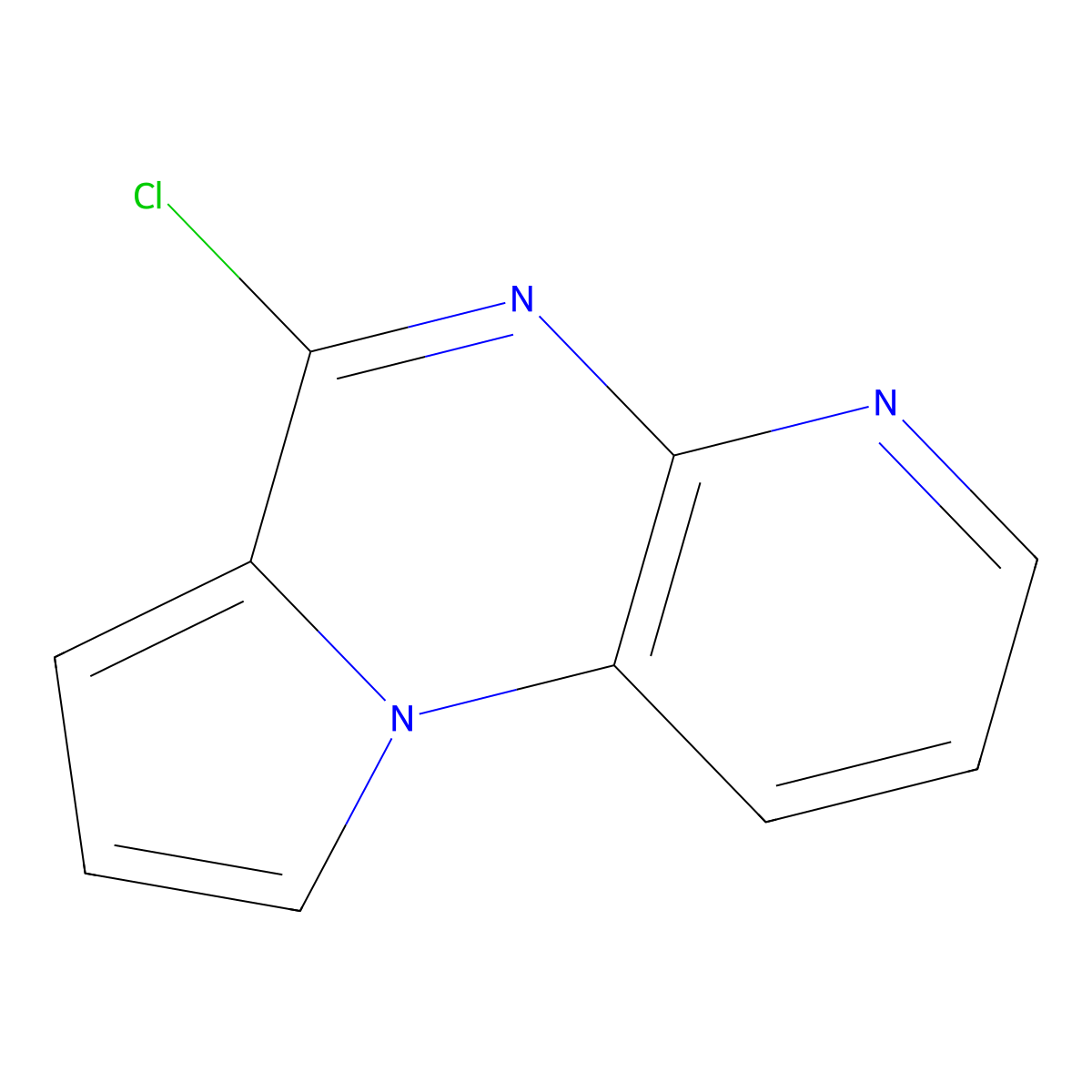 6-Chloropyrido[2,3-E]pyrrolo[1,2-A]pyrazine molecular structure, CAS 104149-54-4