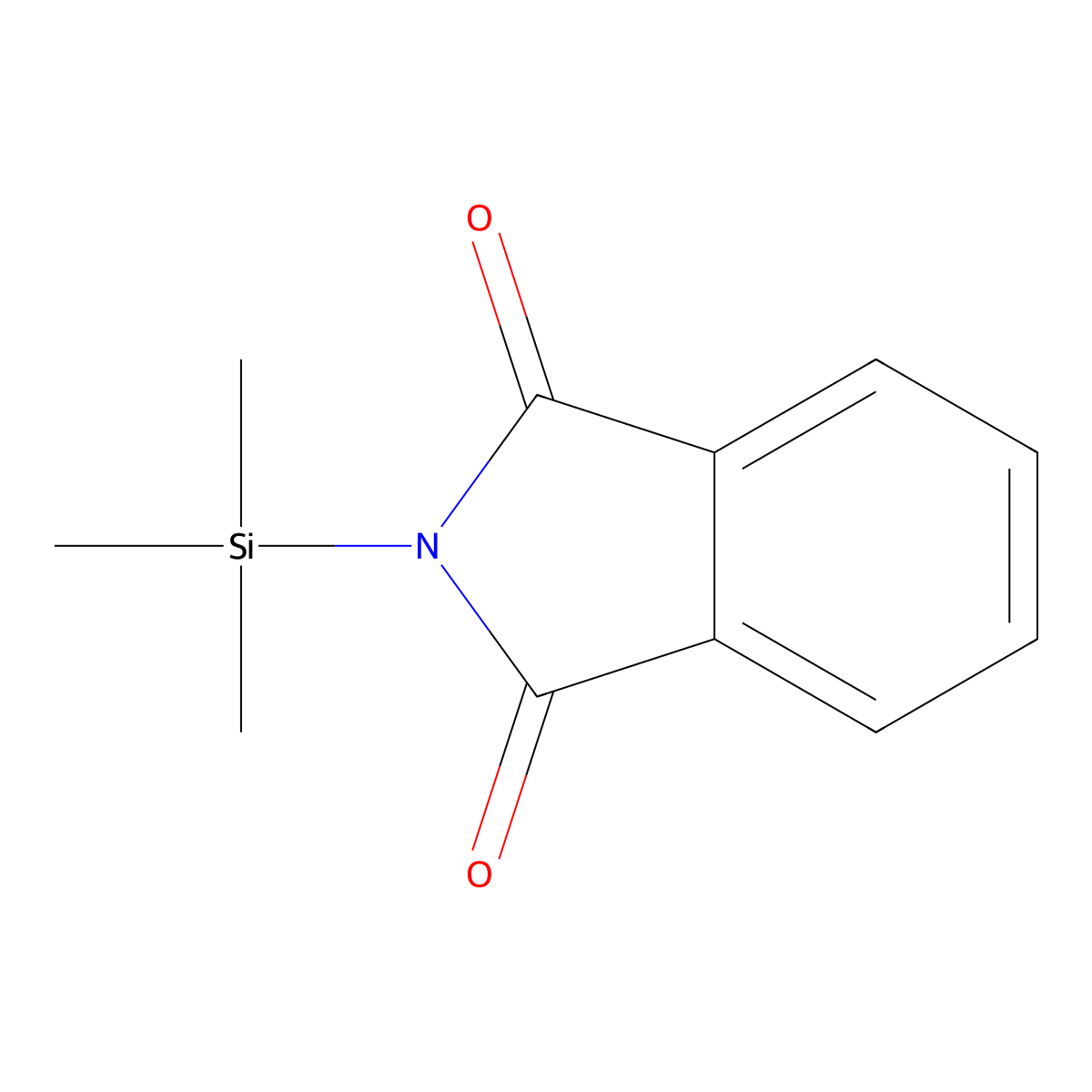 N-Trimethylsilylphthalimide molecular structure, CAS 10416-67-8