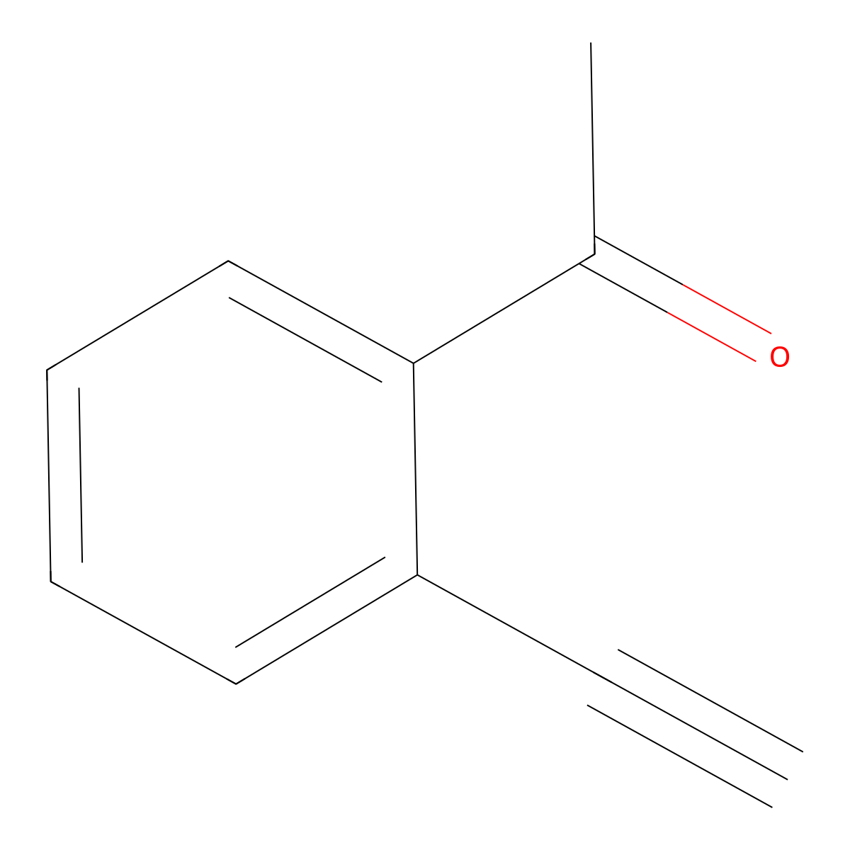 1-(2-Ethynylphenyl)ethanone molecular structure, CAS 104190-22-9
