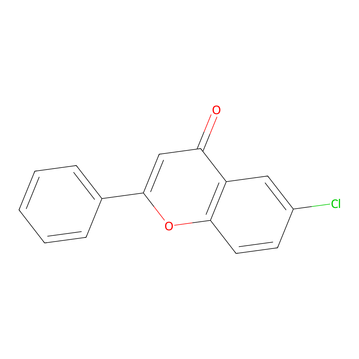 6-Chloroflavone molecular structure, CAS 10420-73-2