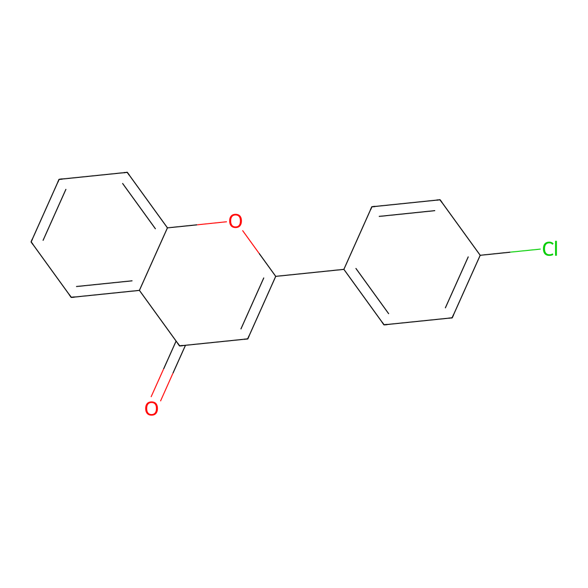4'-Chloroflavone molecular structure, CAS 10420-75-4
