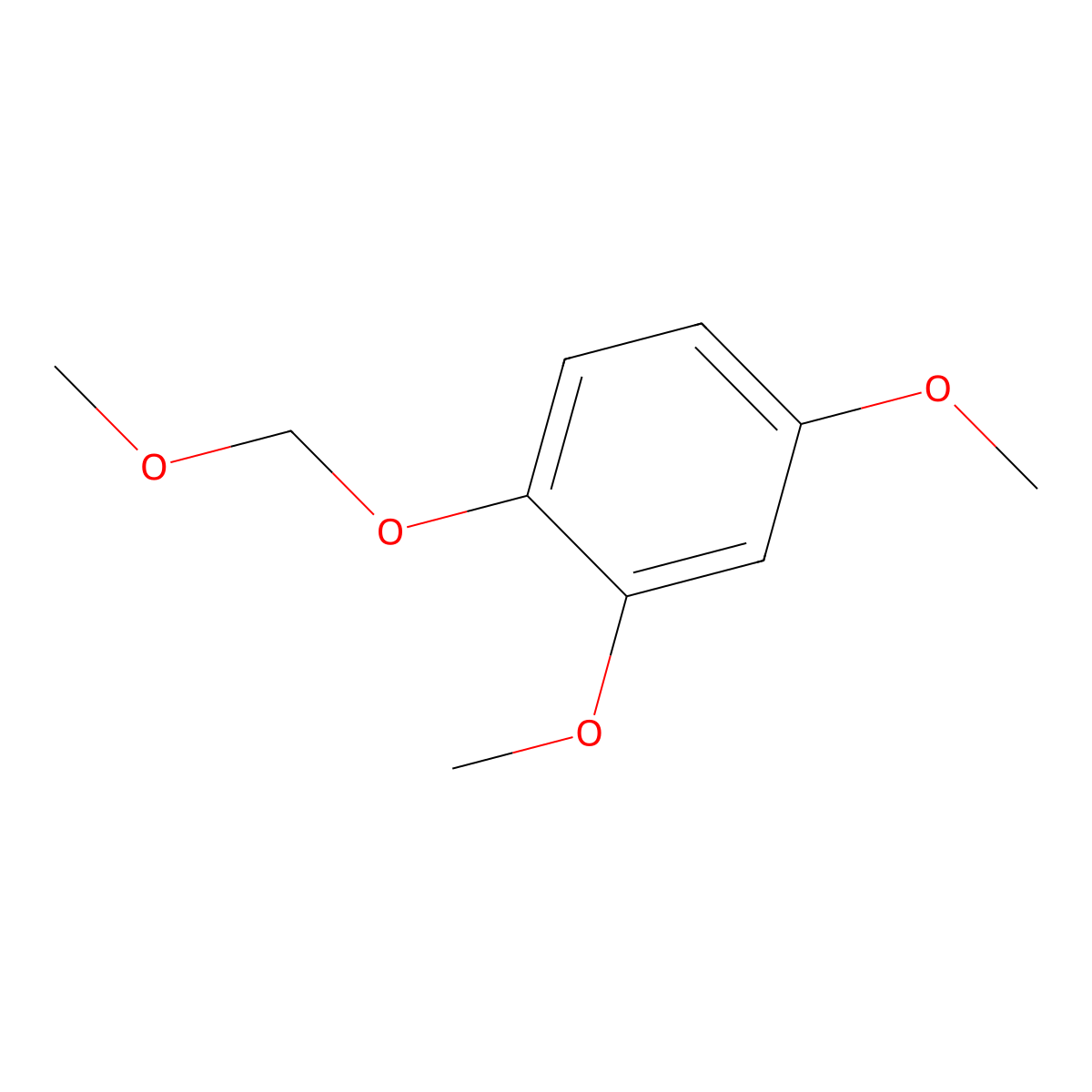 2,4-Dimethoxy-1-(methoxymethoxy)benzene molecular structure, CAS 104202-36-0
