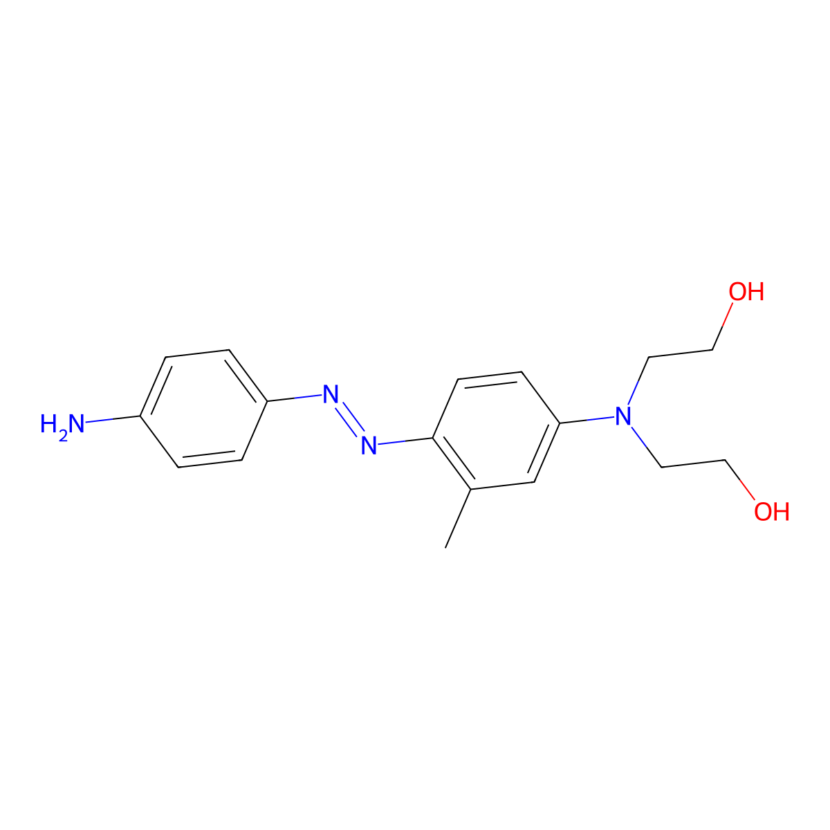 HC Yellow No. 7 molecular structure, CAS 104226-21-3