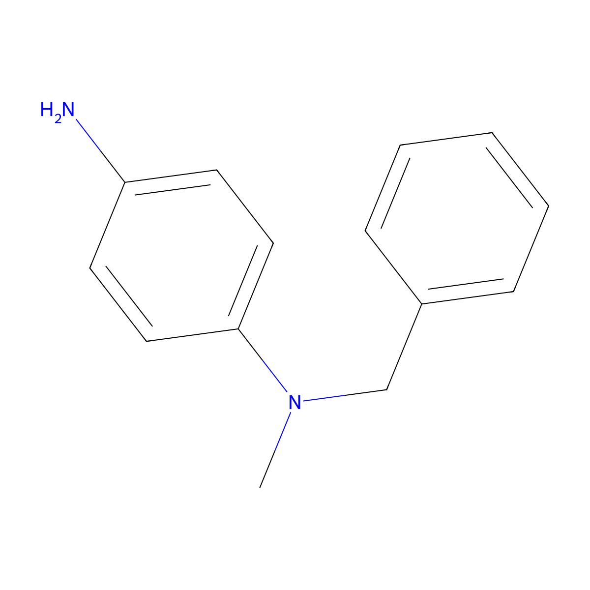 N1-benzyl-N1-methylbenzene-1,4-diamine molecular structure, CAS 104226-31-5