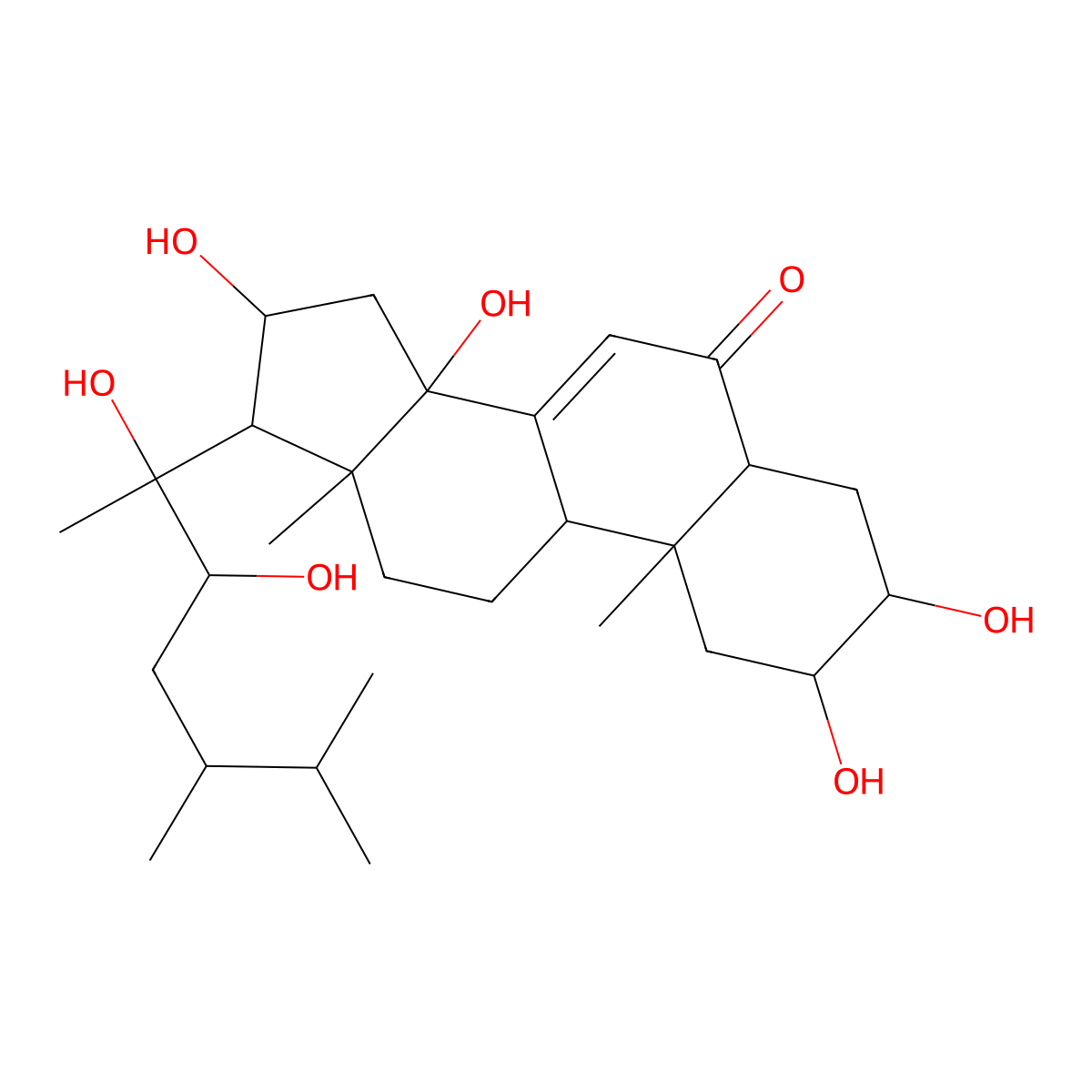 Polyporoid C molecular structure, CAS 1042362-47-9