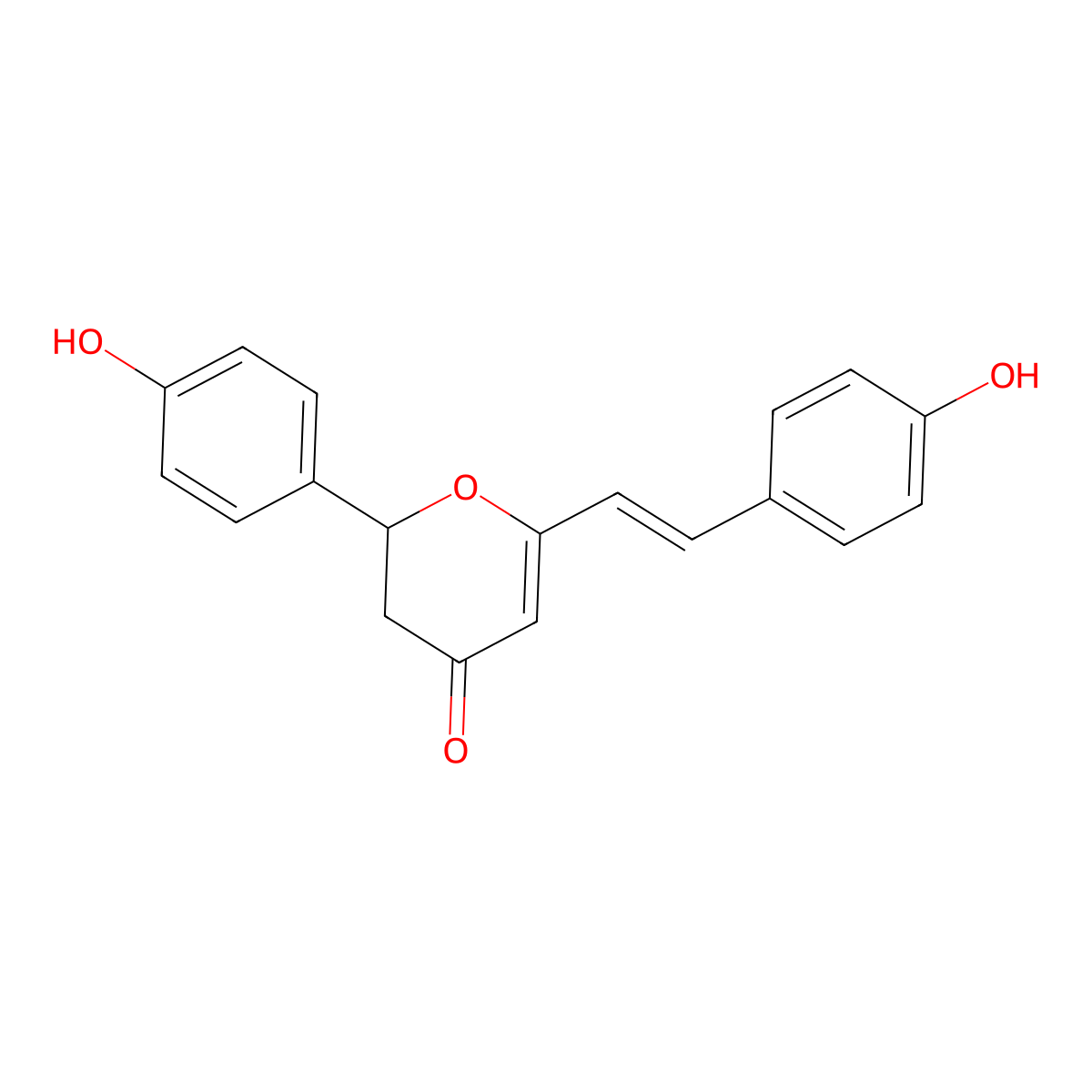 Cyclobisdemethoxycurcumin molecular structure, CAS 1042441-12-2