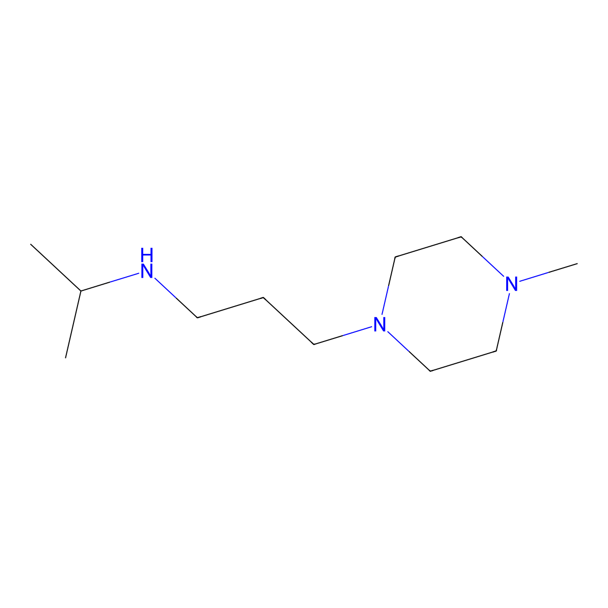 [3-(4-Methylpiperazin-1-yl)propyl](propan-2-yl)amine molecular structure, CAS 1042528-70-0