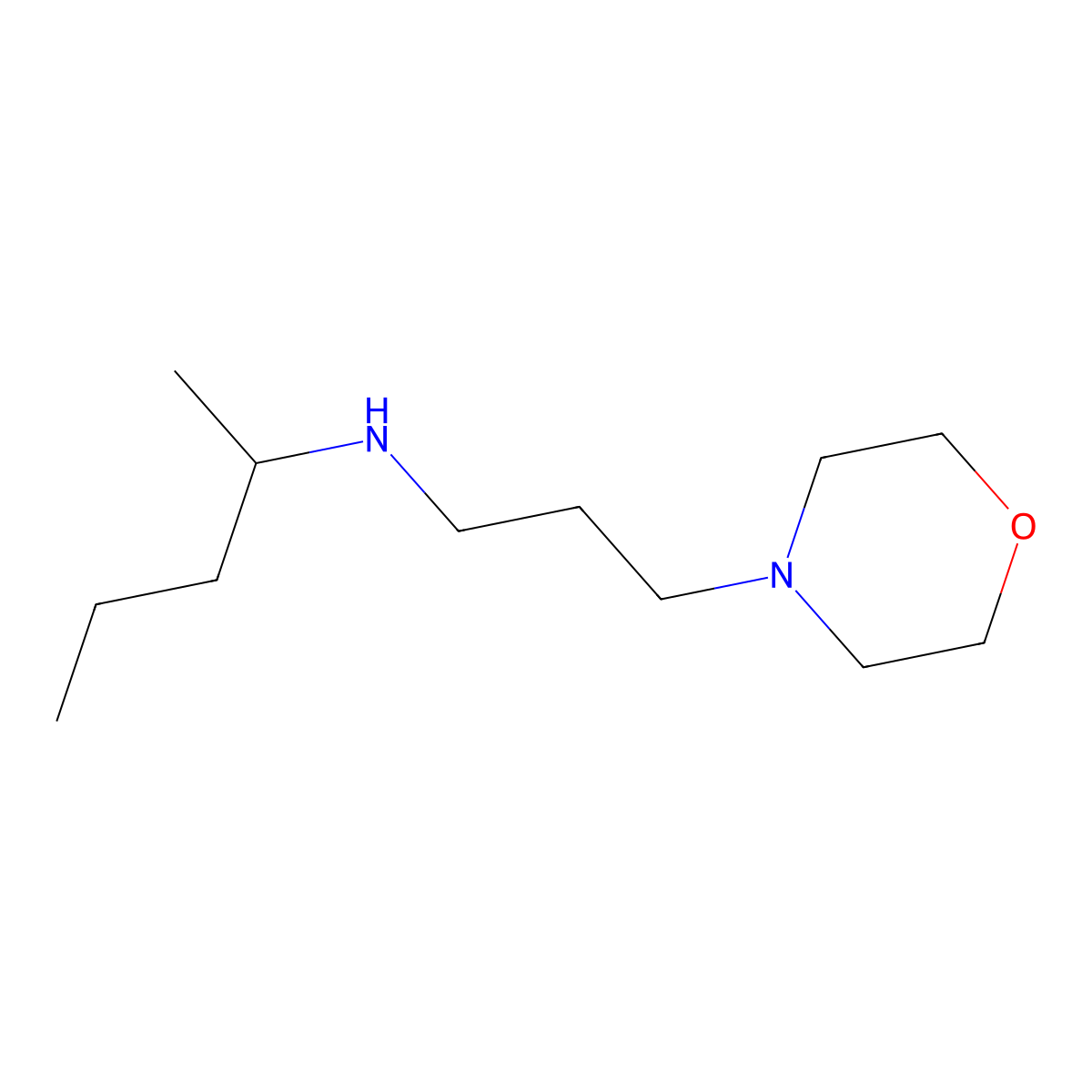 [3-(Morpholin-4-yl)propyl](pentan-2-yl)amine molecular structure, CAS 1042587-68-7