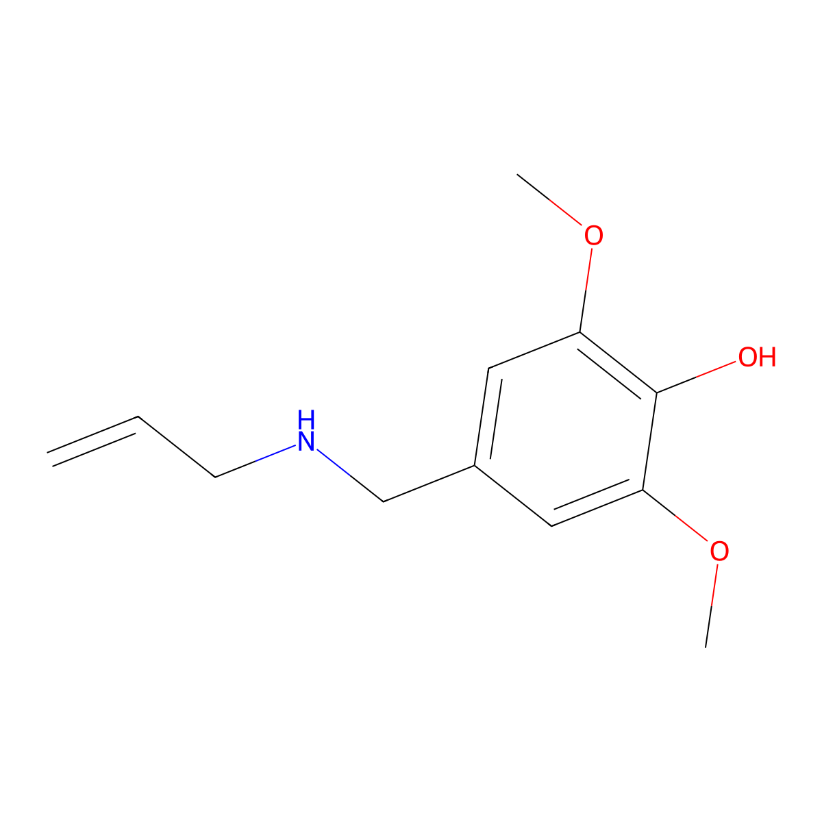 2,6-Dimethoxy-4-{[(prop-2-en-1-yl)amino]methyl}phenol molecular structure, CAS 1042588-29-3