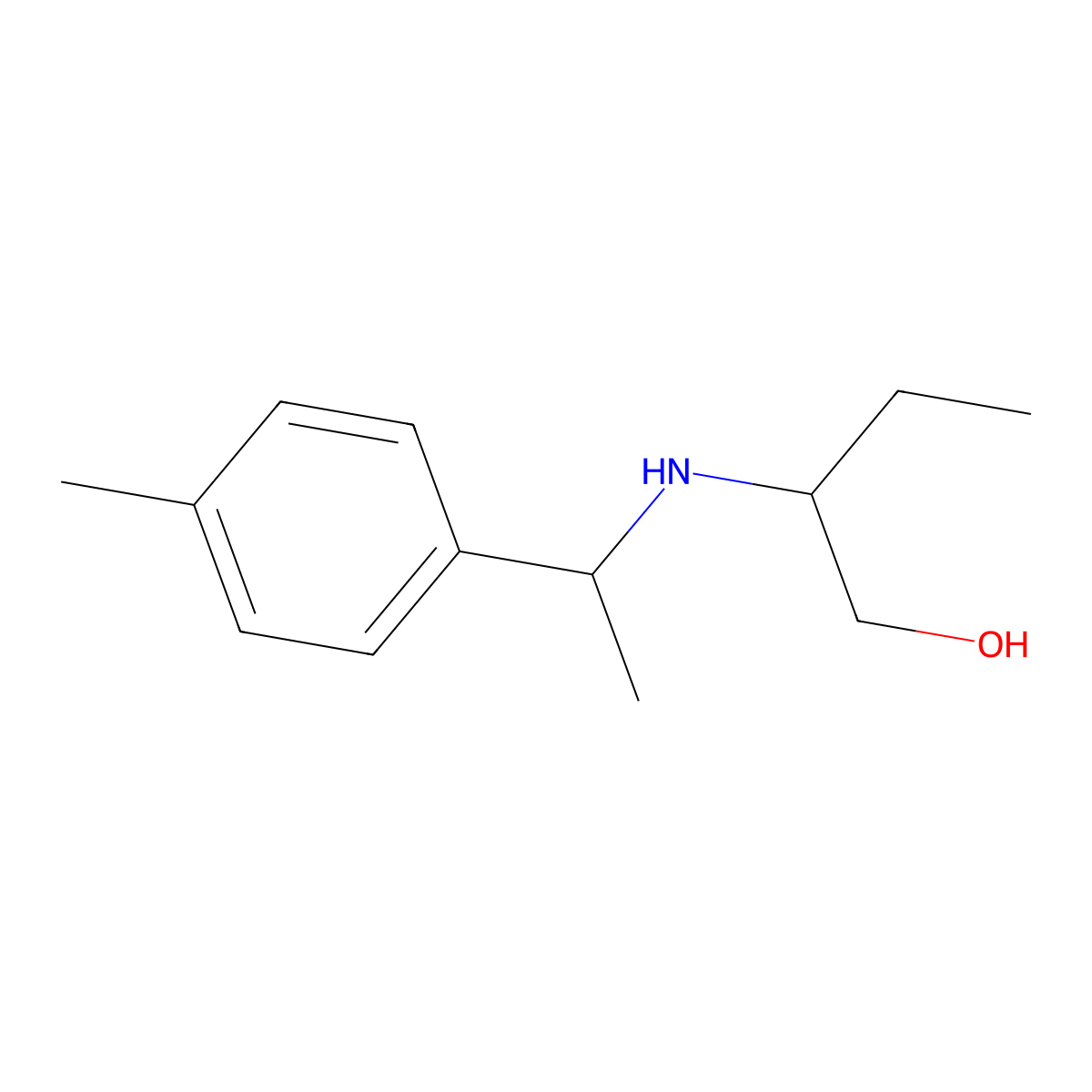 2-{[1-(4-Methylphenyl)ethyl]amino}butan-1-ol molecular structure, CAS 1042623-34-6