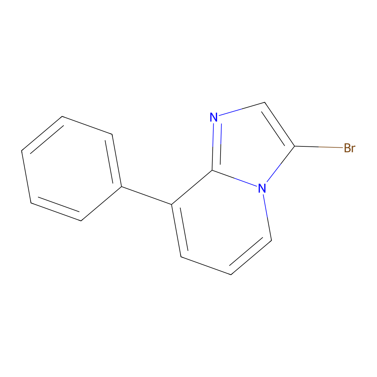 3-Bromo-8-phenylimidazo[1,2-a]pyridine molecular structure, CAS 104271-47-8
